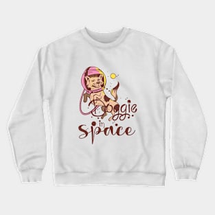 Space Dog Crewneck Sweatshirt